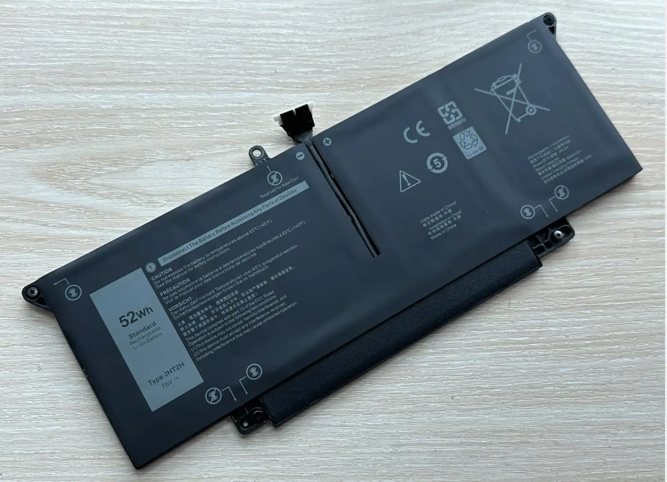 Bateria do Portátil para Dell Latitude Dell Latitude 7310 7410 Hrgyv X825p 4v5x2 7cxn6 7cxn6 T3jwc Xmt81 Jht2h - Imagem 4