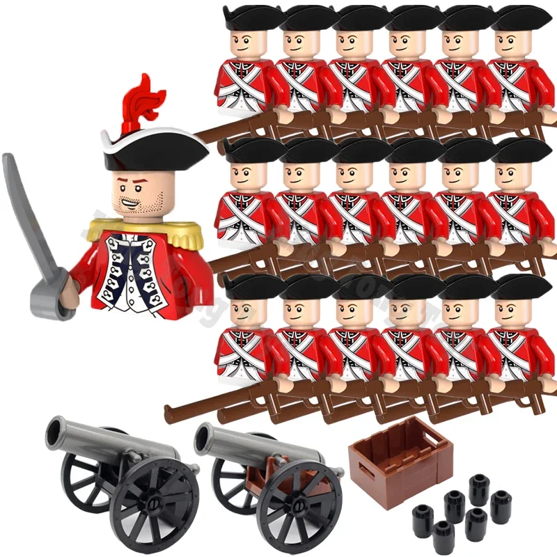 Medieval Military Building Blocks Napoleonic War Imperial Governor General Official French British Russia Marshal Soldiers Brick 2