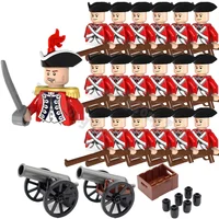 Medieval Military Building Blocks Napoleonic War Imperial Governor General Official French British Russia Marshal Soldiers Brick 2
