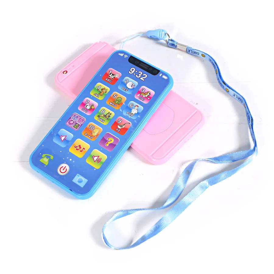 Baby Learning Simulation Mobile Phone Music Toys Early Education English/Russian Learning Machine Children's Vocal Toys educational toys