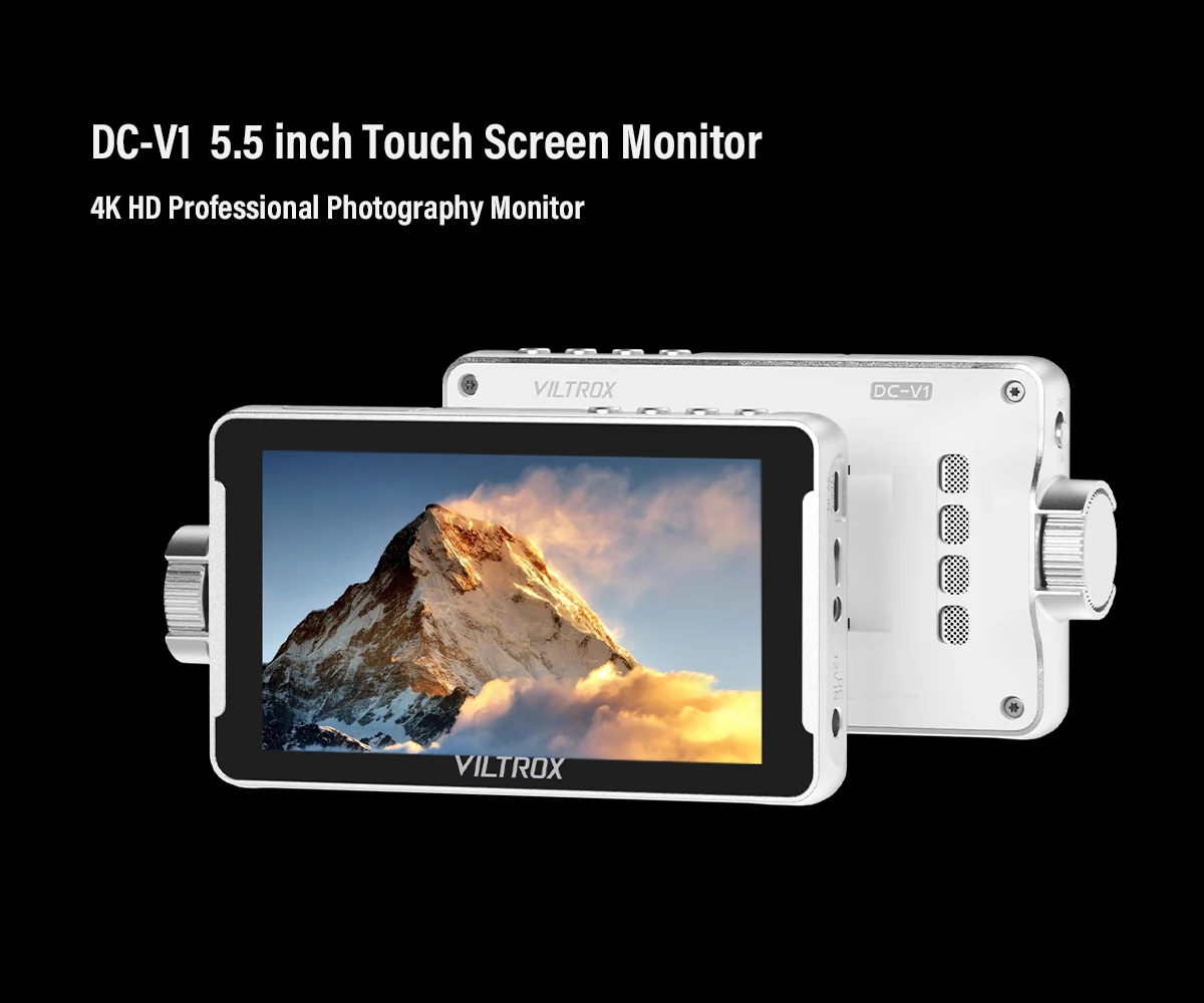 VILTROX DC-V1 5.5" Touchscreen Camera Field Monitor DSLR Monitor with 3D LUT Wav