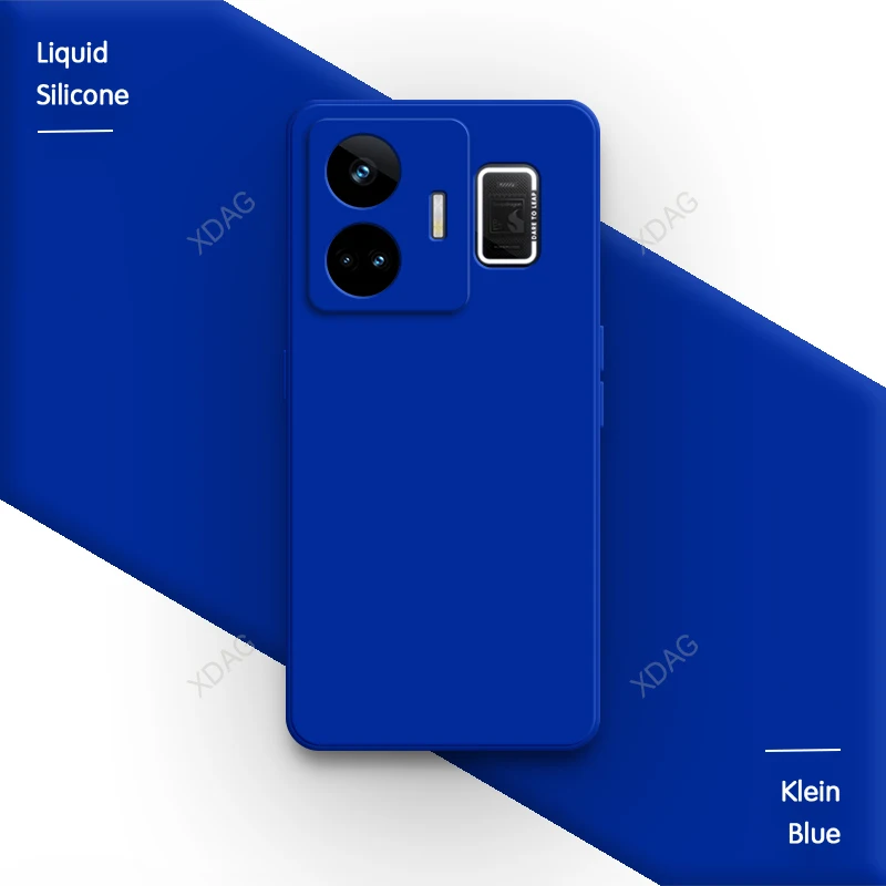 Premium Liquid Silicone Phone Case with Lens Protection - Durable Back Cover