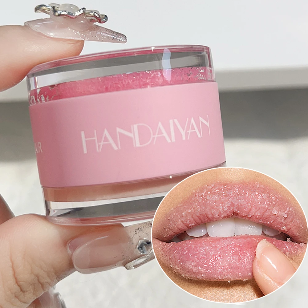 

Moisturizing Dual Effect Lip Scrub Pink Fade Lip Line Anti-Cracking Removing Dead Skin Repair Lip Balm Lasting Nourishing Makeup