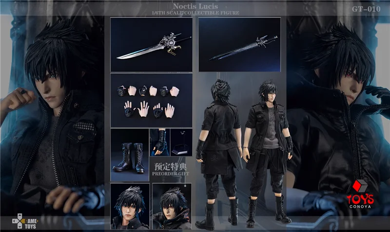 GAMETOYS 1/6 ノクティス・ルシス 特典ヘッド付き GT-010 GAMETOYS 1/6 ノクティス・ルシス 特典ヘッド付き GT-010