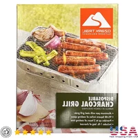Disposable Instant Charcoal Grill Portable Barbecue Grill 540g Charcoal Easy Clean Ready to Use Car Camping Tailgate Party