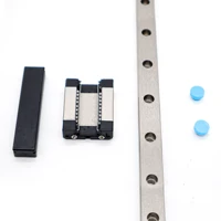 รางเลื่อนเชิงเส้นขนาดเล็กซีรีส์ MGN – MGN7 / MGN9 / MGN12 / MGN15 C&H | แบบแคบพร้อมรถเลื่อนเดี่ยว สำหรับ CNC, เครื่องพิมพ์ 3D, ระบบอัตโนมัติ 5