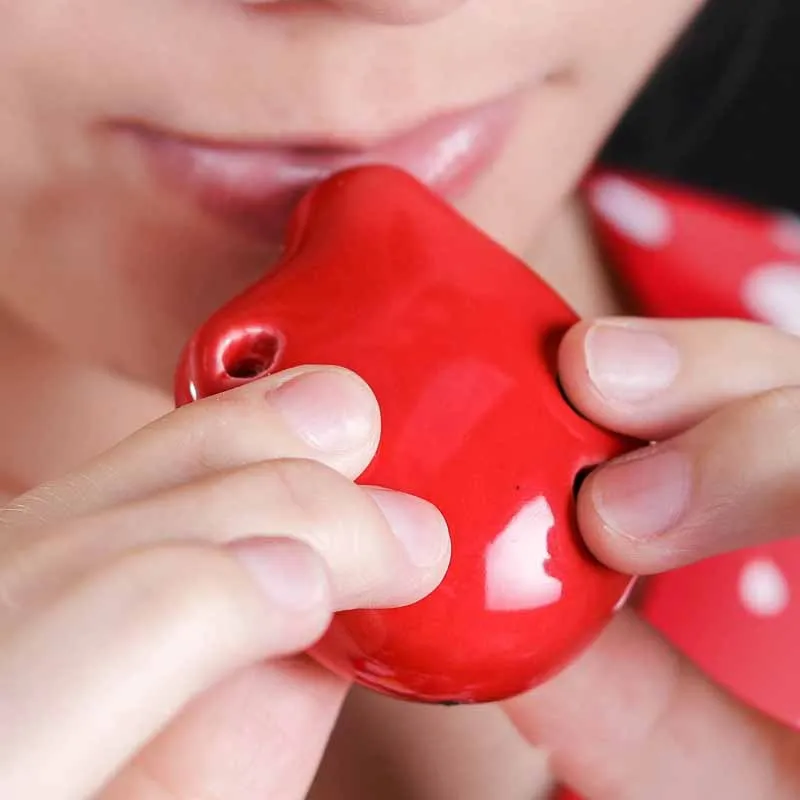 1 PCs Small Flute Color Ocarina 6 Holes Musical Instruments for Children Soprano Kids Toys Woodwind Sports musical instruments