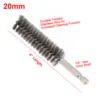 9-25mm Wire Tube Machinery Cleaning Brush Stainless Steel Polishing Remove Paint Rust Cleaner For Car Manufacture Processe 3