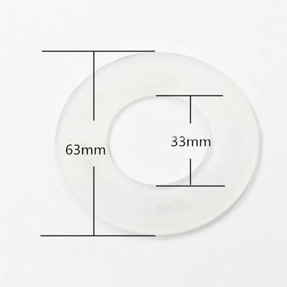 Drain Valve Water Stop Seal 10pcs for Silicon Rubber Flush Valve Seal Washer Diaphragm 816.418.00.1 Toilet Tank Accesso
