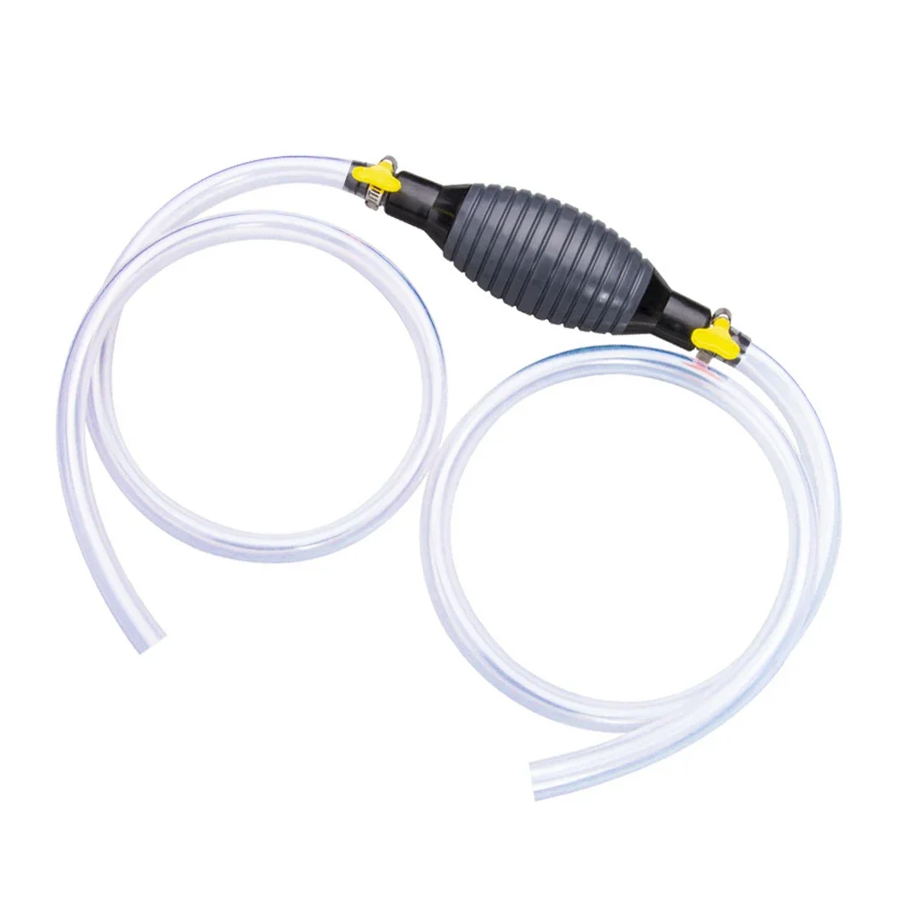 Universal Hand Gas Oil Pump Car Fuel Pump Manual Suction Pipe Pumping for Boat Liquid Petrol Tuning Fuel Gasoline Diesel