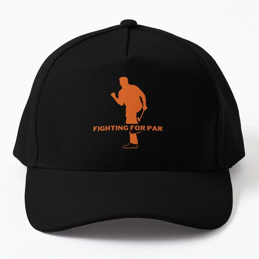 

Fighting for Par and Celebrating sinking a Par Putt Baseball Cap hiking hat Vintage Mens Women's