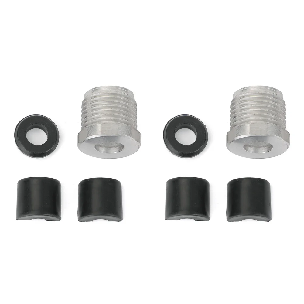 Steering Rod 2x For SeaDoo Steering Reverse Aluminum Cable Lock Nut Kit 277001729 277000055 Aluminum + Rubber Accessories For Vehicles