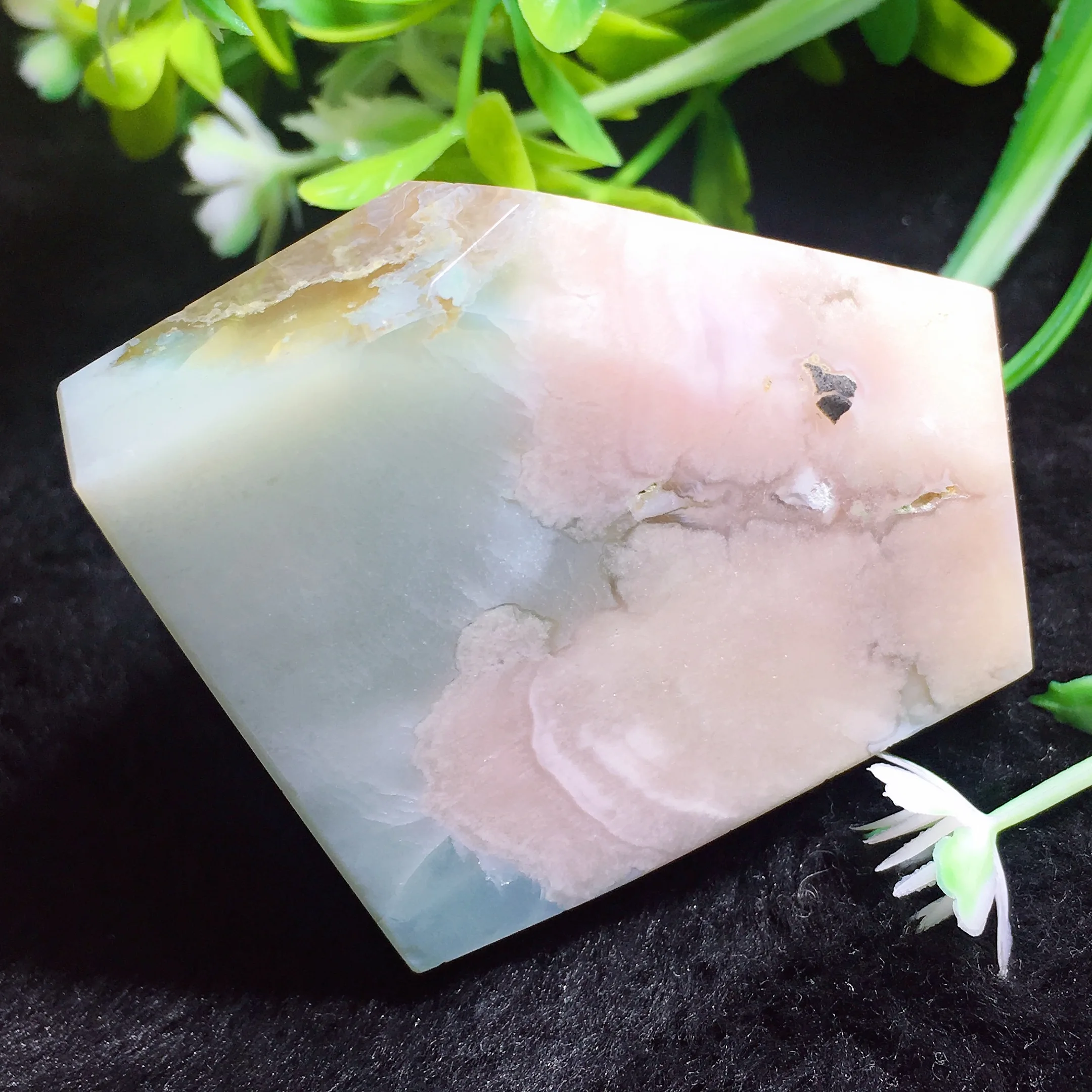 Green Flower Agate Freedom 2411
