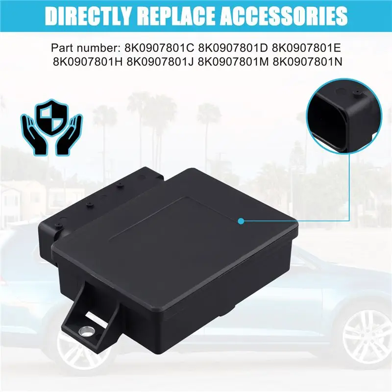 전자식 주차 브레이크 제어 모듈 8K0907801H A4 2009-2012용 전자식 브레이크 제어 유닛