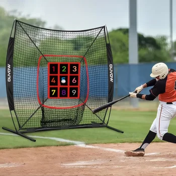 Practice Net with Adjustable Strike Zone Target 1