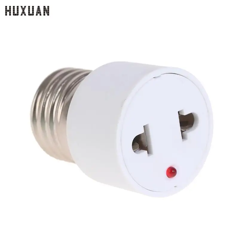 E27 Bulb To US EU Plug Light Fixture Bulb Base Lamp Socket Adapter Convert To Regular US/EU Plug