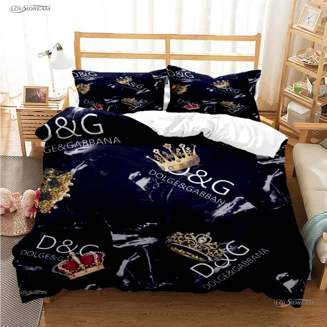Fashion Casal All Season Luxury Duvet Cover Comforter Bedding Sets Soft Quilt Cover and Pillowcases Boy Single/Double/Queen/King 2