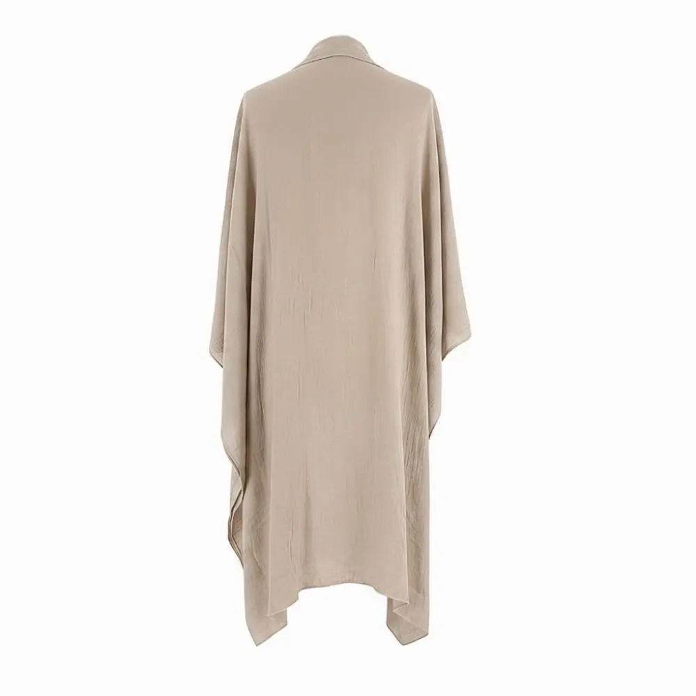 Fashion Sun Protection Loose Cardigan Sarong Solid Woman Bikini Cover-up Cover-Ups Swimwear Summer 4