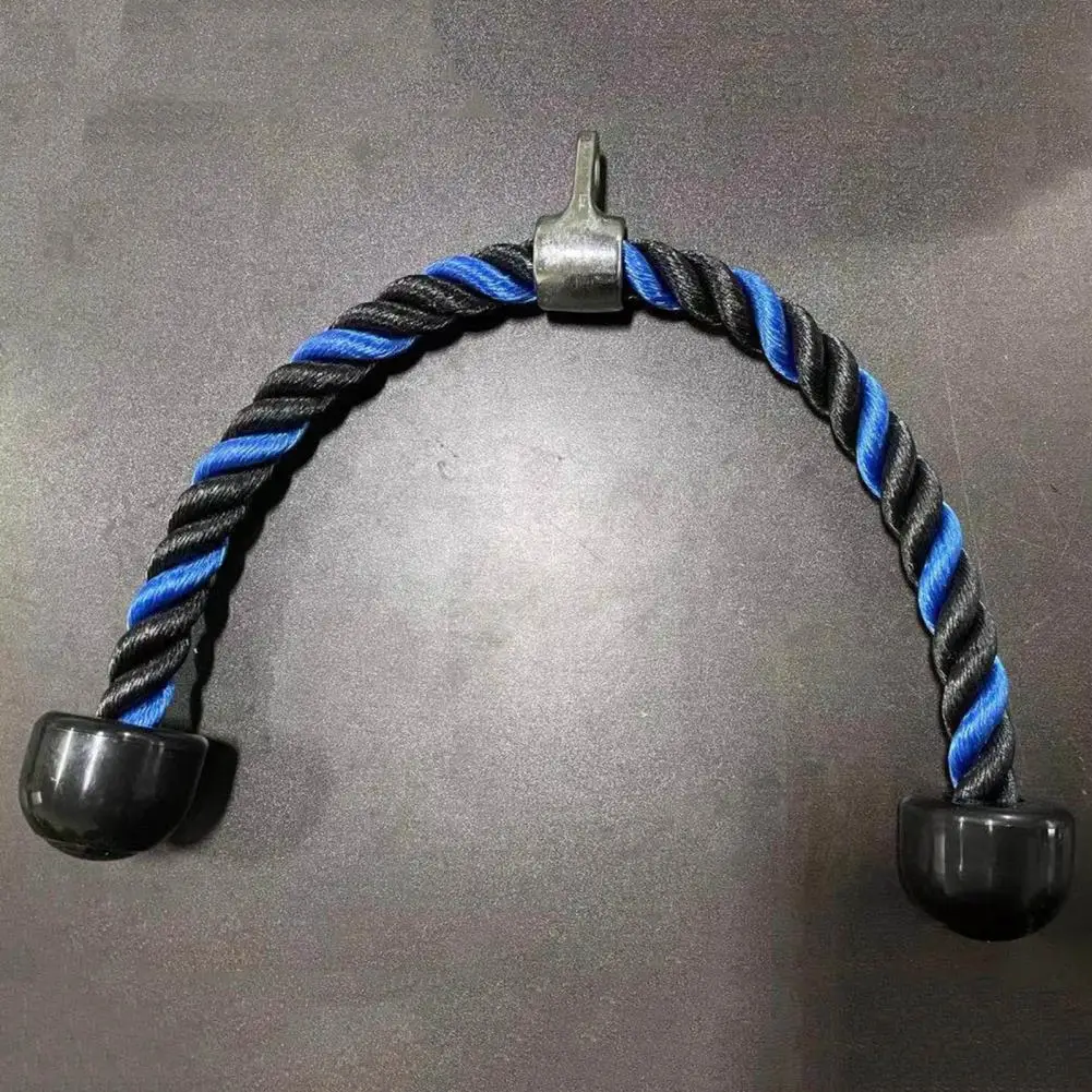 90cm Pull Down Rope Tricep Rope Abdominal Crunches Cable Muscle Training Push Pull Down Cord Pulldown Back Shoulder Exerciser
