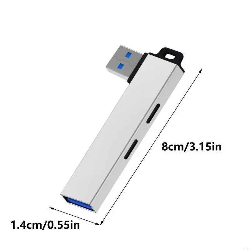 USB C 및 USB3.0 포트 호환성 다중 포트 어댑터 193a를 특징으로하는 USB3.0 허브