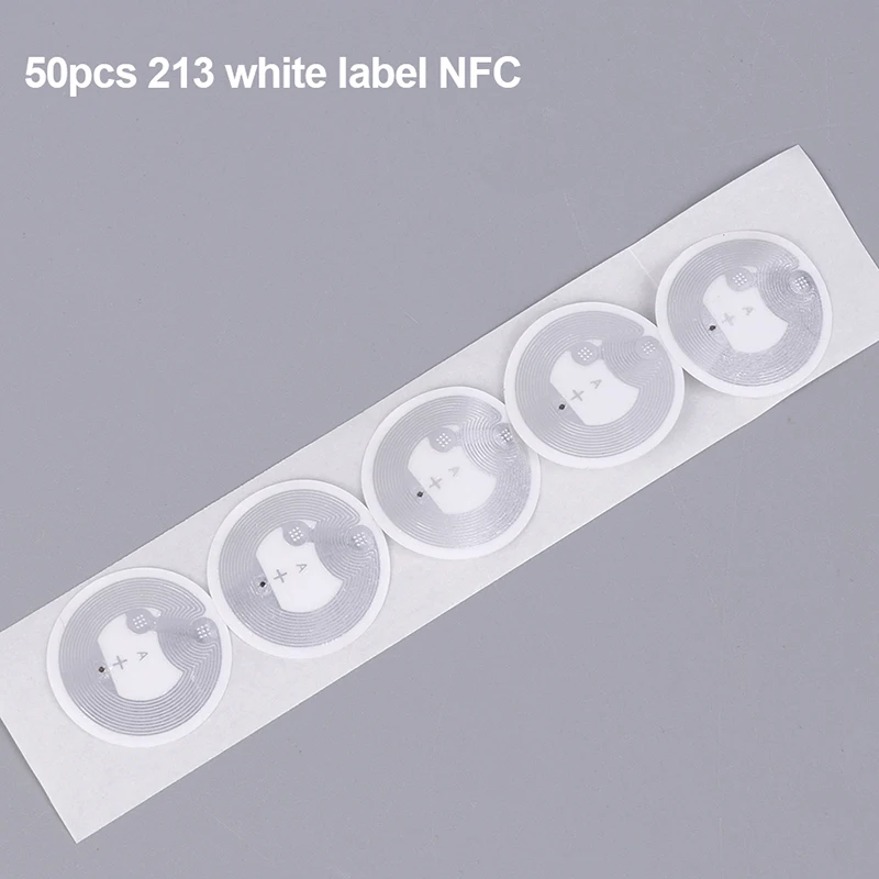 50pc 213 white label
