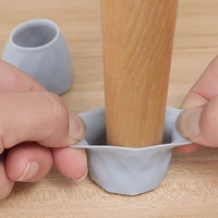 1/40Pcs Chair Leg Cover Mat Floor Protectors Furniture Pads for Hardwood Floors Silicone Anti Scratch Table Chair Leg Foot Caps 3