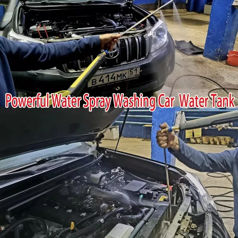 Car Water Tank Cleaning Removal-Free Radiator Condenser Cleaning Tool Water and Steam Dual-Use With 1/4 for Pressure Washer Gun 4