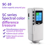 SC-10 High Precision Spectroscopic Colorimeter Portable Color New Material Detection Paint Plastic Colorimeter 1