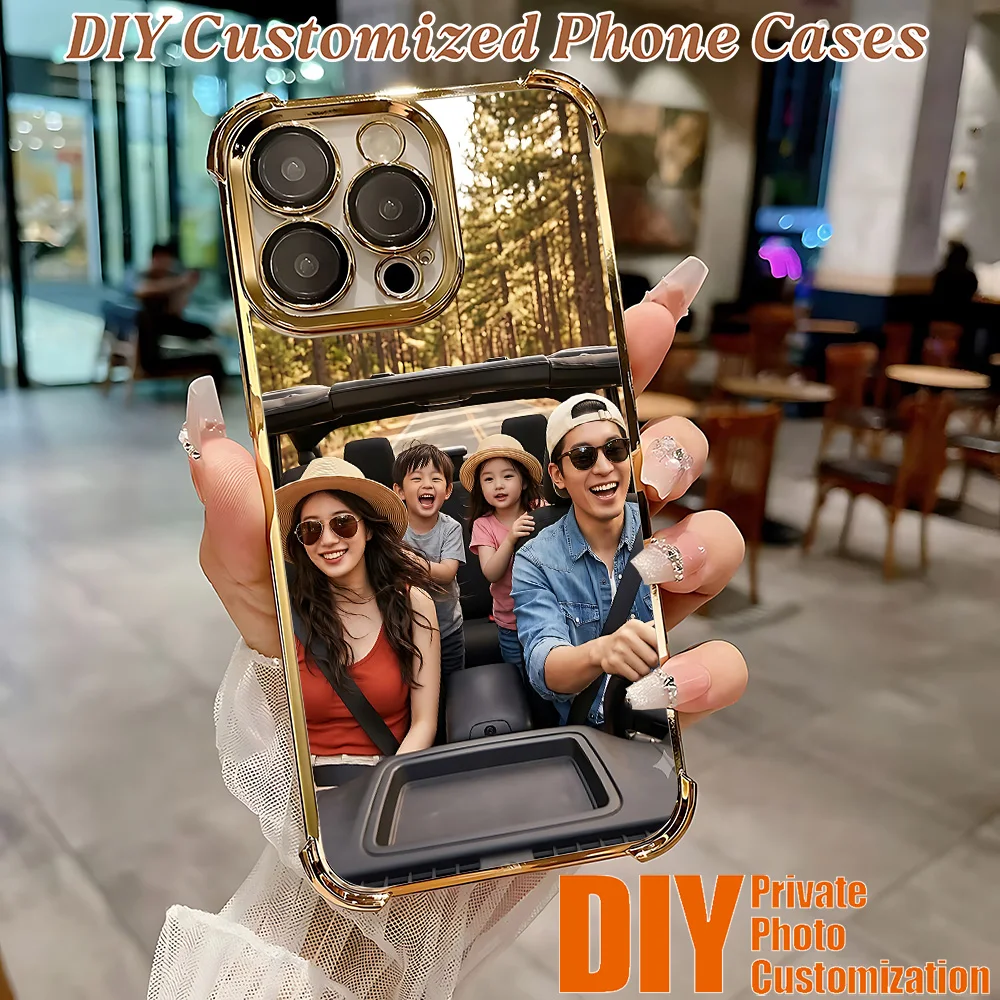 Personalized Photo Engraved Phone Case - Custom Design