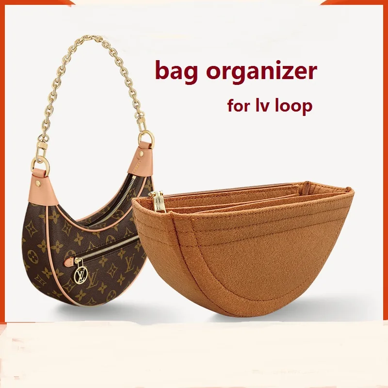 

【Only Sale Inner Bag】Bag Organizer Insert For Lv Loop Hobo Organiser Divider Shaper Protector Compartment