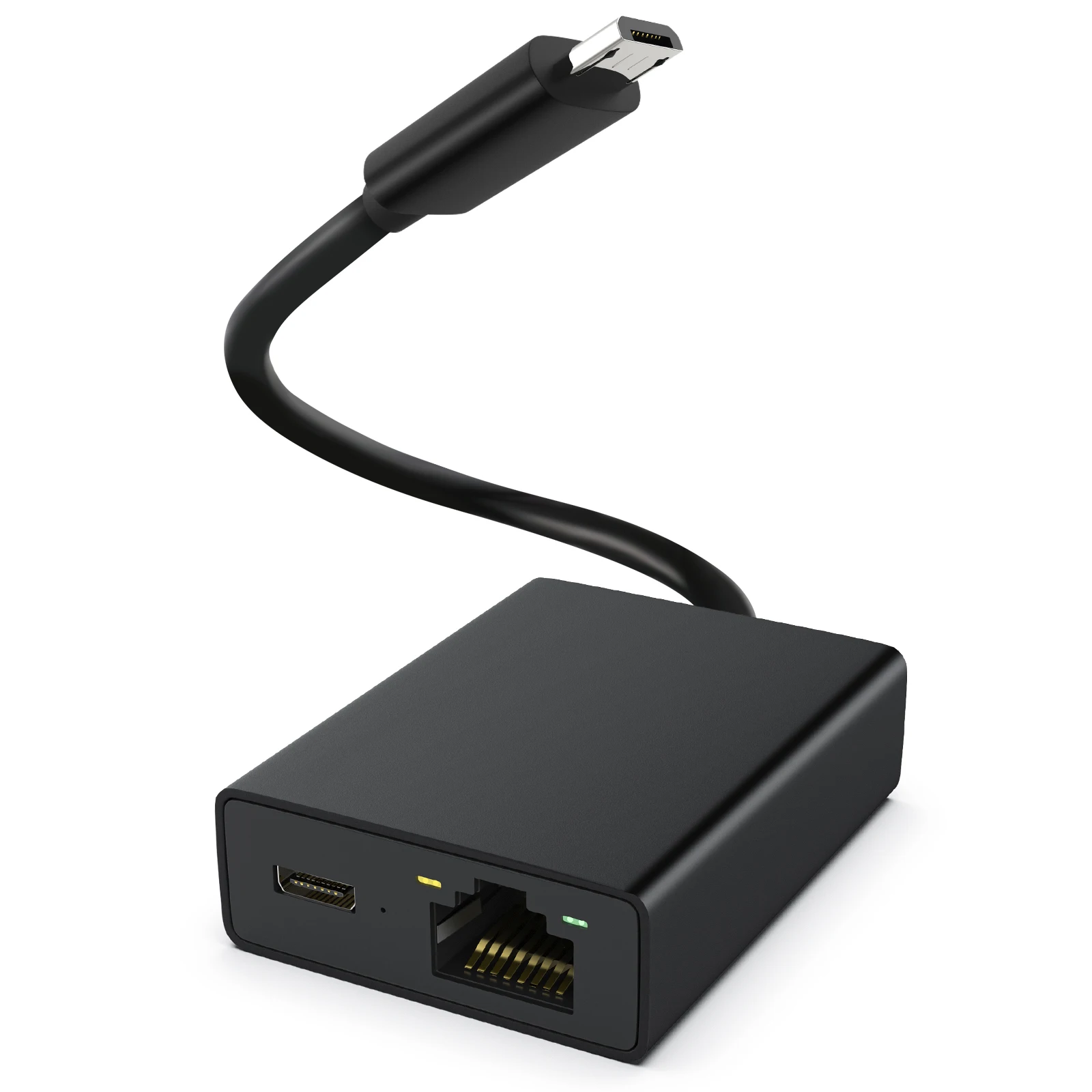 Adaptador Ethernet USB de 10/100 Mbps, Micro USB 2,0 a RJ45 para Fire  TV/Google TV Stick, tarjeta de red USB - AliExpress