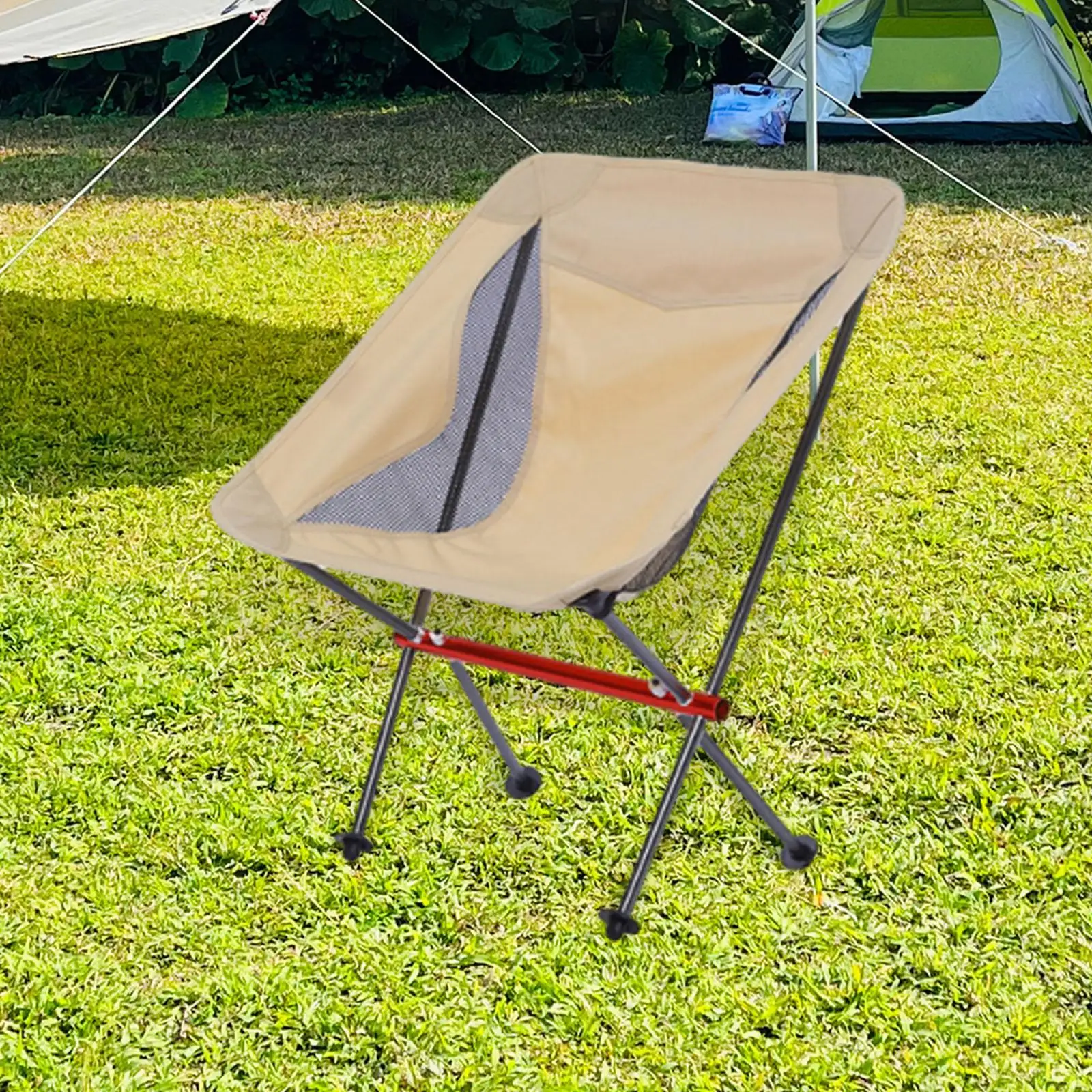 Portable Outdoor Chair for Camping and Picnics - Lightweight Foldable Design