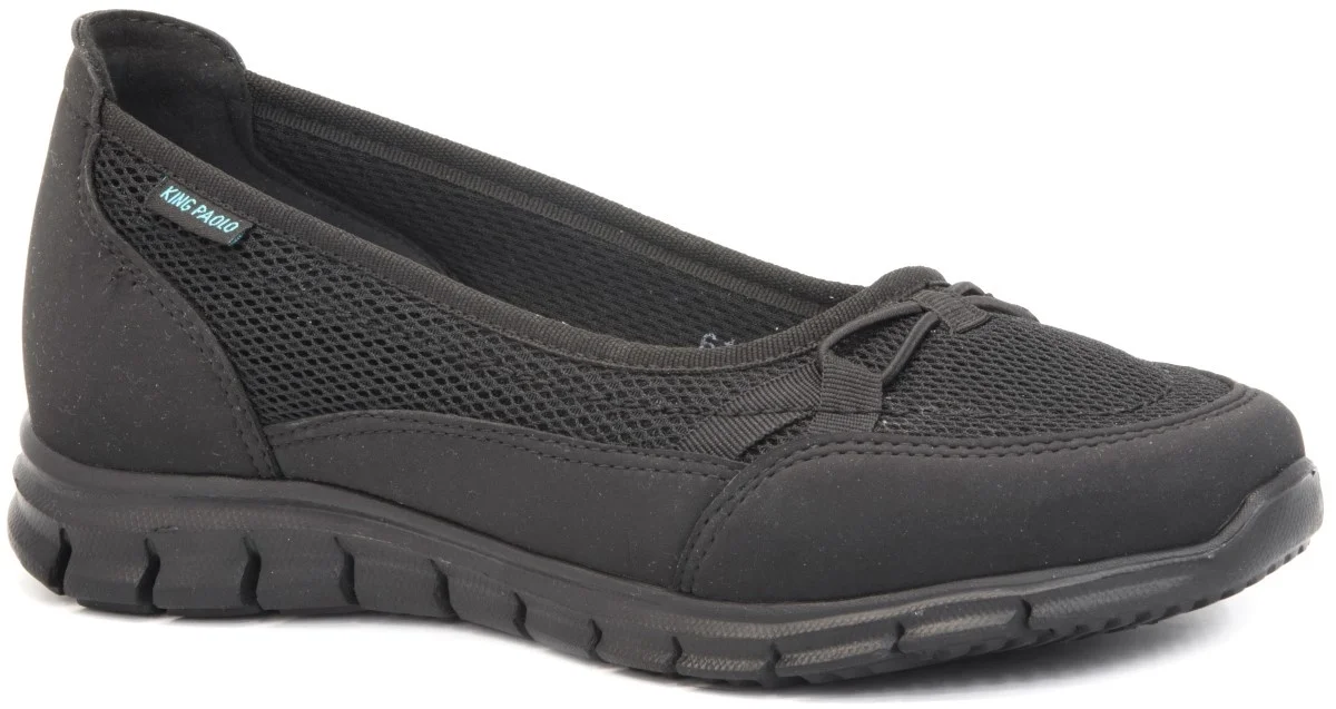 

King Paolo 6102 Black 2021 Summer Season Women Shoes Orthopedic Business Elevator Flexible Daily Casual Use Walking Street Stlye