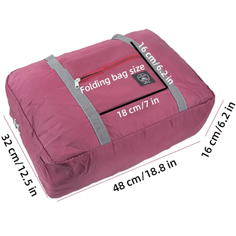 Travel Bags Trave Women Bag Outdoor Men Bags Folding Travel Storage Bag Small Fresh Travel Storage Bags Foldable