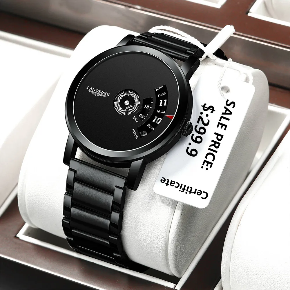 POEDAGAR Top Luxury Square Man Watch Date Waterproof Luminous Men Wristwatch High Quality Leather Men's Quartz Watches+Box Reloj 6