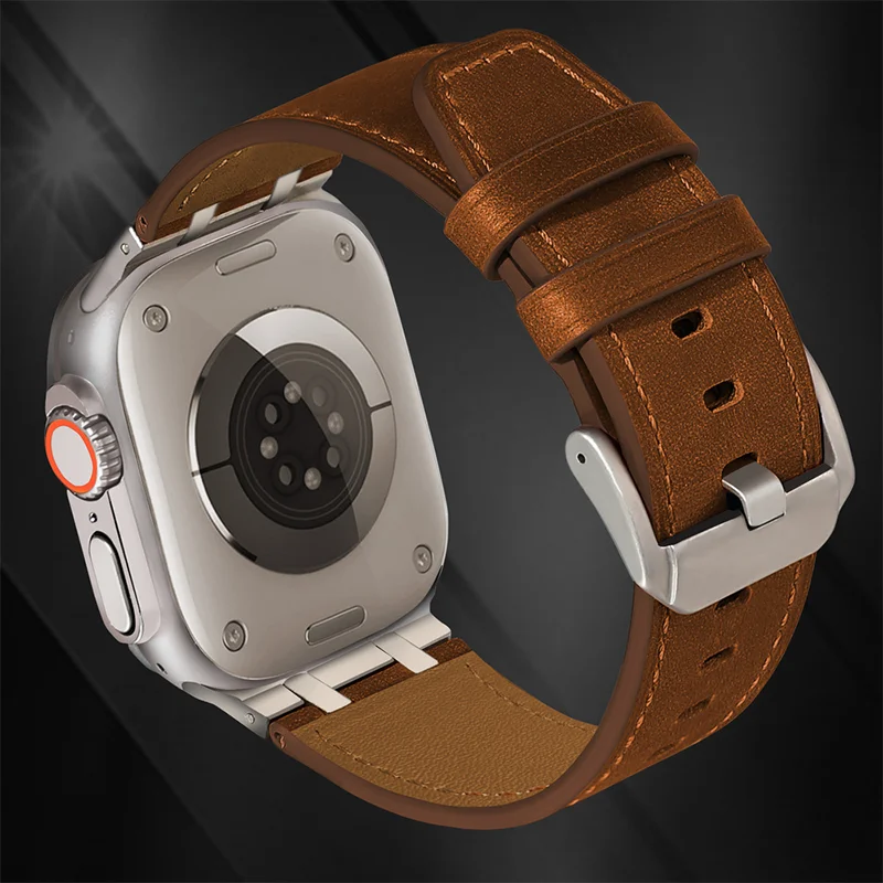 Luxury Leather Strap for Men – Premium Sports Bracelet for Watches