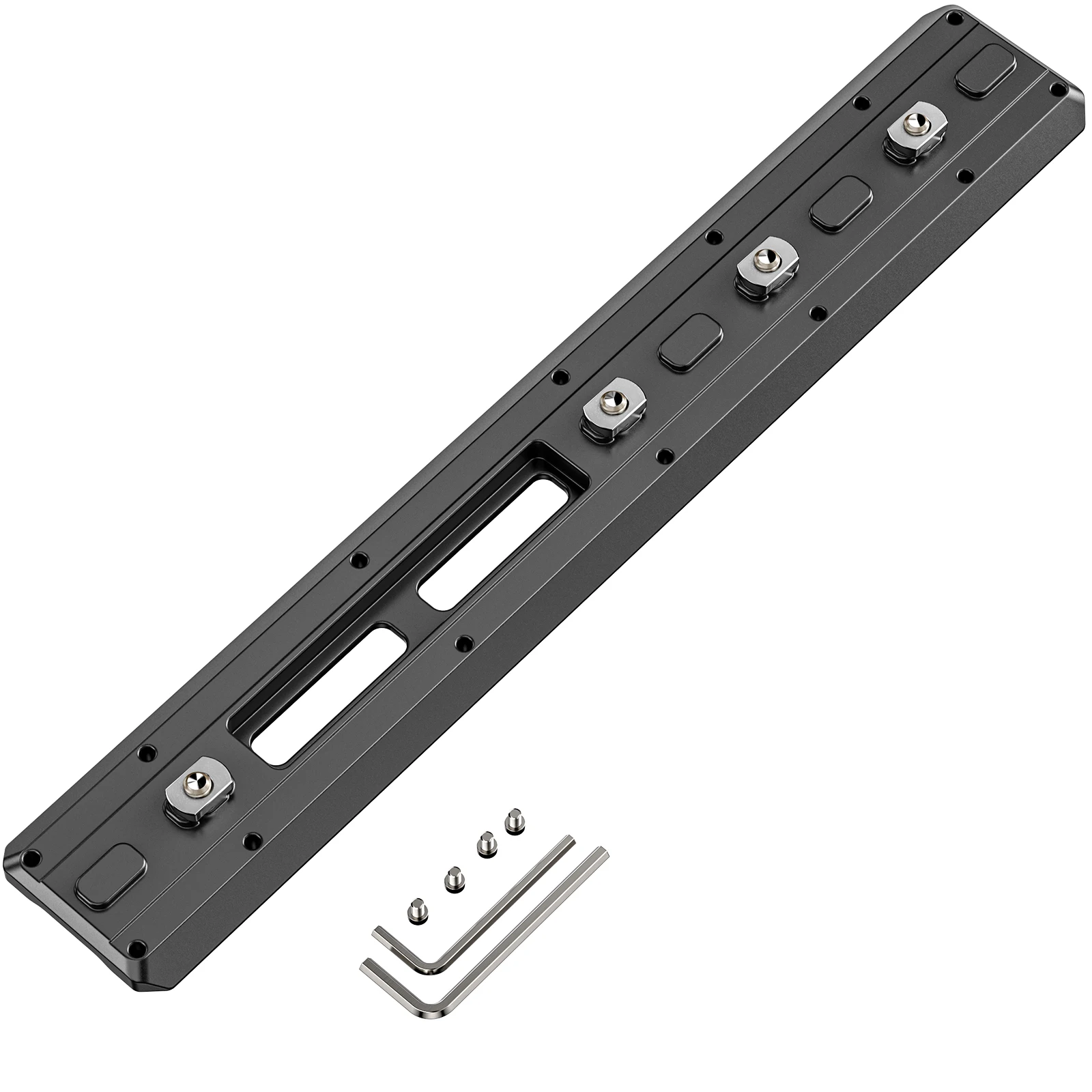 MK80 M-LOK Arca Rail Tripod Bipod Mount Adapter ARCA/RRS Dovetail Hunting Quick
