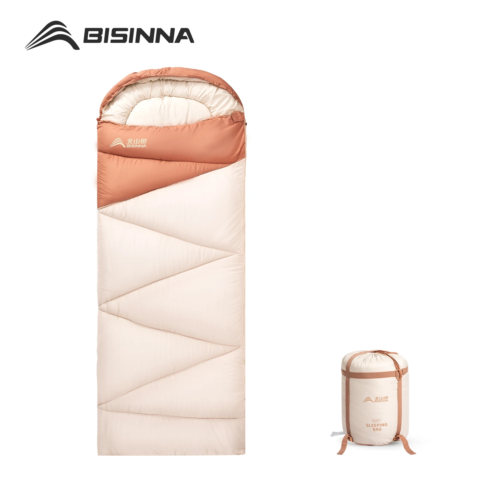 BISINNA SL077 Ultralight 4 Season Warm Cotton Sleeping Bag