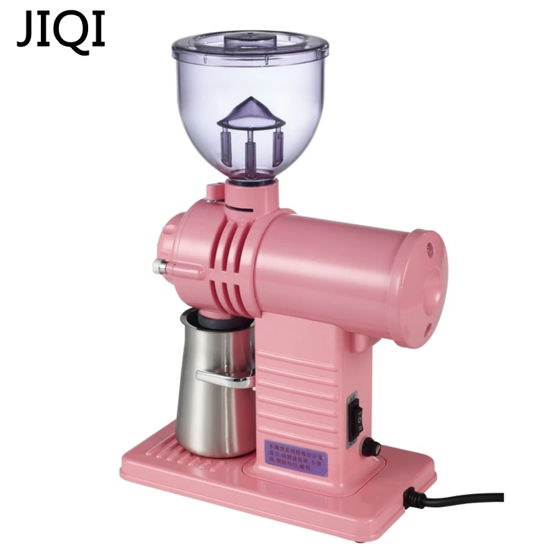 Electric Coffee Grinder Full Automatic Detachable 10 File Adjustable Coffee Beans Particle Oat Grinding Machine Removable EU US 4