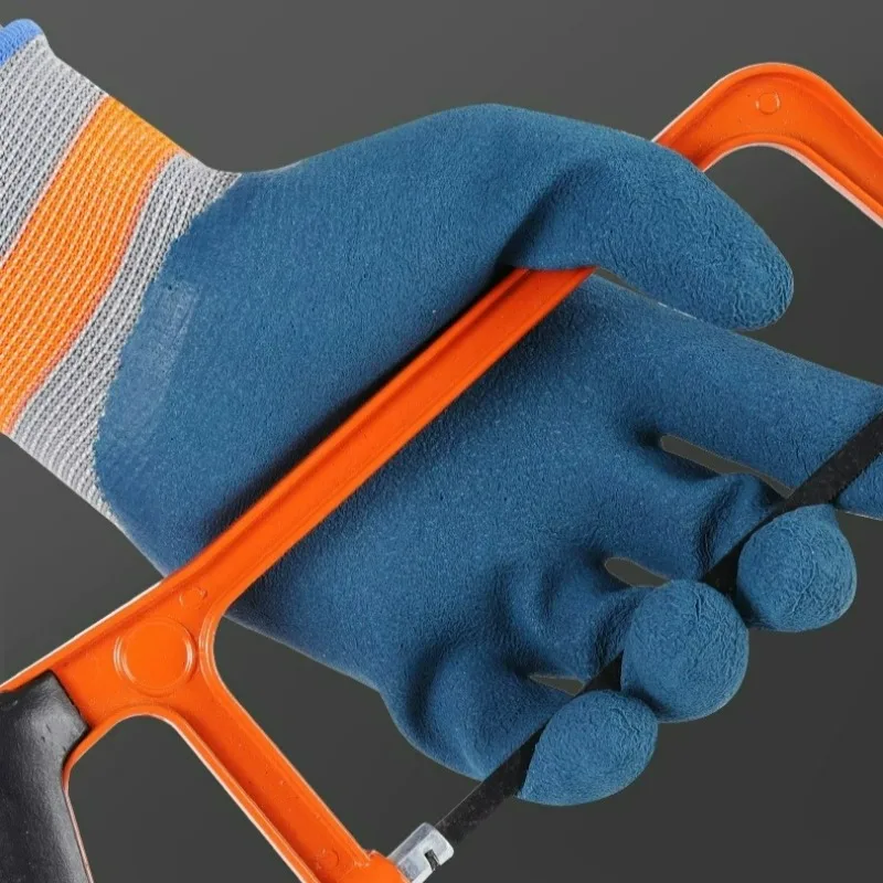 Heavy-Duty Anti-Slip Latex Garden and Work Gloves