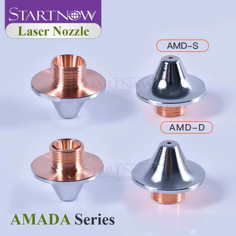 Startnow アマダレーザー切断ノズル AMD 光ファイバー金属機械ヘッド 