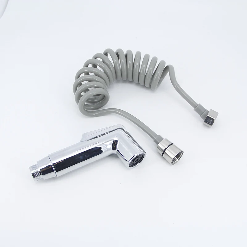 Description Picture 4 of itemABS press Silver Toilet Bidet Sprayer Hand Faucet Shower Head Spray Bathroom shower water hose Self Cleaning Handheld u