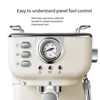 Houselin Professional 20-Bar Espresso Coffee Machine with Milk Frother for Espresso, Latte and Cappuccino 4