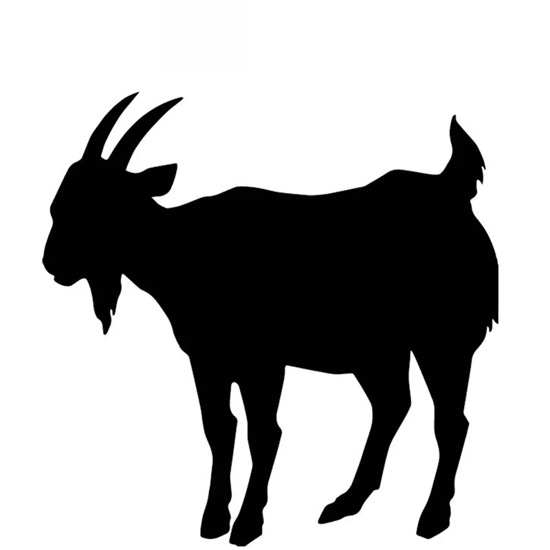 

Classic Goat Pattern Personalized Car Sticker PVC Body Exterior Accessories Laptop Decoration Auto Decal Exquisite Waterproof