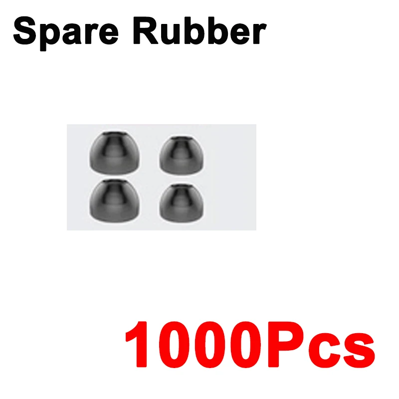 

1000Pcs Spare Rubber for TWS-A6S Earphones.