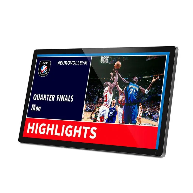 Vendita Calda 32 Pollici Ips Pannello Touch Screen Hd 1920*1080 Monitor Display Vesa Mount Centro Commerciale Ristorante Display Pubblicitario