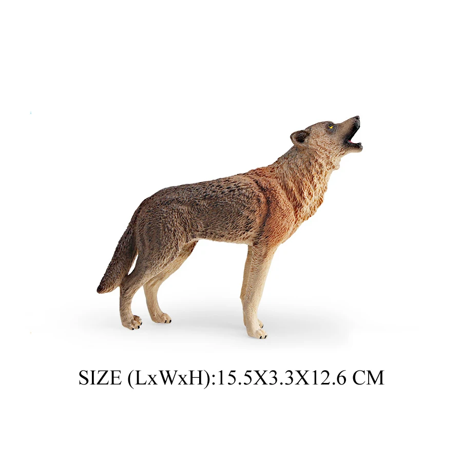 Realistic Wild Animal Action Figures Toy Set