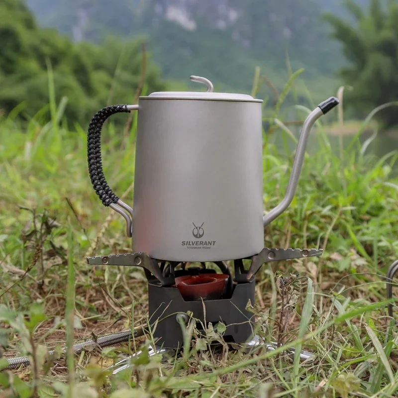 Caffettiera da 350 ml Beccuccio a collo di cigno lungo Bollitore Caffettiera in acciaio inossidabile Pentola per l'acqua con manico per caffè a mano Preparazione del tè(nero