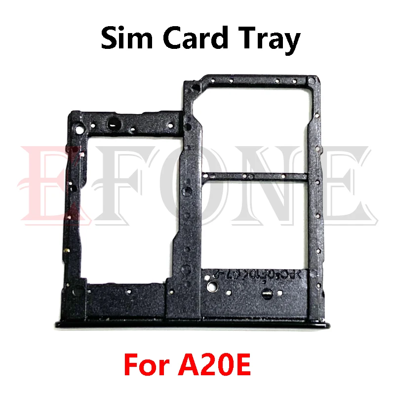 For Samsung Galaxy A10E A20E Sim Card Slot Tray Holder Sim Card Reader Socket