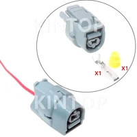 1 Set 1 Pins Auto Water Temperature Sensor Cable Sealed Connector AC Assembly 90980-11428 6189-0445 Car Modification Plug Parts